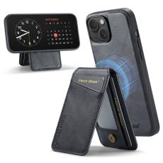 FIERRE SHANN - FIERRE SHANN 025 Fodral för iPhone 13 Äkta läder - Svart