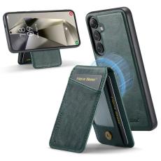 FIERRE SHANN - FIERRE SHANN 025 Fodral för Samsung Galaxy S24 FE Äkta läder - Grön