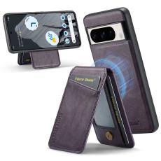 FIERRE SHANN - FIERRE SHANN 025 Google Pixel 8 Pro Fodral PU+TPU - Lila