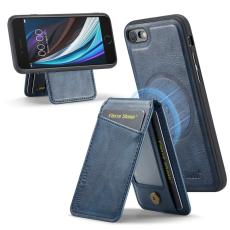 FIERRE SHANN - FIERRE SHANN 025 Style iPhone 7/8/SE Fodral PU+TPU - Blå