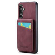 FIERRE SHANN - FIERRE SHANN Samsung Galaxy A34 5G Fodral Shockproof PU+TPU - Röd