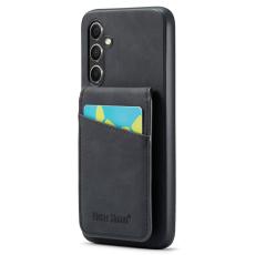 FIERRE SHANN - FIERRE SHANN Samsung Galaxy A54 5G Fodral PU Läder - Svart