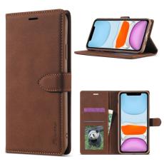 FORWENW - FORWENW F1 Series Fodral för iPhone 12/12 Pro Äkta läder - Brun