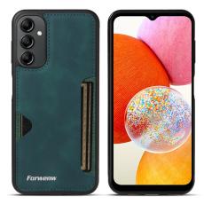 FORWENW - FORWENW F5 Series Samsung Galaxy A14 5G Fodral PU Läder - Grön