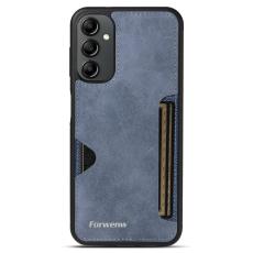 FORWENW - FORWENW F5 Series Samsung Galaxy A15 5G Fodral Äkta läder - Blå