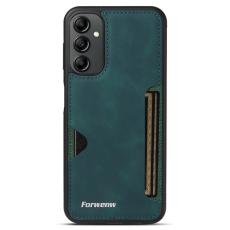FORWENW - FORWENW F5 Series Samsung Galaxy A15 5G Fodral Äkta läder - Grön