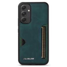 FORWENW - FORWENW F5 Series Samsung Galaxy A34 5G Fodral Äkta läder - Grön