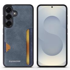 FORWENW - FORWENW F5 Series Samsung Galaxy A35 Fodral PU Läder - Blå