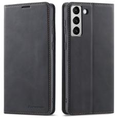 FORWENW - FORWENW Fantasy Series Fodral i PU-läder - Svart - Samsung Galaxy S22+ 5G