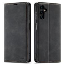 FORWENW - FORWENW Fantasy Series Samsung Galaxy A55 Skal - PU L&auml;der - Svart