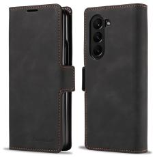 FORWENW - FORWENW Fantasy Series Samsung Galaxy Z Fold5 Fodral - Svart