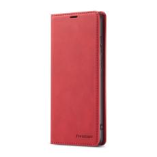 FORWENW - FORWENW Fantasy Series Silky Touch Fodral Äkta läder - Röd