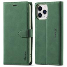 FORWENW - FORWENW iPhone 13 Pro Max Fodral Äkta läder - Grön