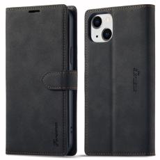 FORWENW - FORWENW iPhone 14 F1 Series Fodral i PU-läder - Svart