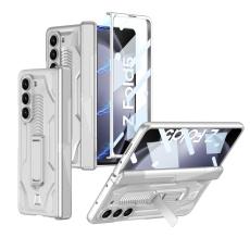 GKK - GKK Armor Samsung Galaxy Z Fold5 Fodral - PC med Ställ - Silver