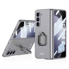 GKK - GKK Fodral för Samsung Galaxy Z Fold5 5G - Hård PC - Grå