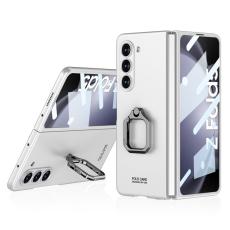 GKK - GKK Fodral för Samsung Galaxy Z Fold5 5G - Hård PC - Silver