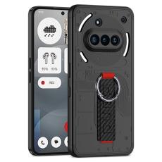 GKK - GKK For Nothing Phone (3a) Fodral Hard PC - Kolfiber - Svart