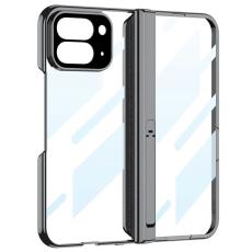 GKK - GKK Google Pixel 10 Pro Fold Fodral - Klar PC med Tempererat Glas - Svart