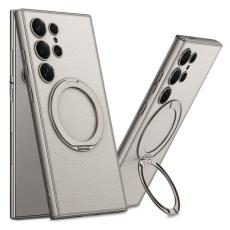 GKK - GKK Samsung Galaxy S23 Ultra Fodral PU + TPU + PC - Grå