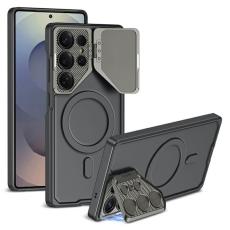 GKK - GKK Samsung Galaxy S23 Ultra Fodral Slim PC - Titanium Black