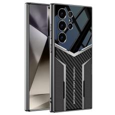 GKK - GKK Samsung Galaxy S24 Ultra Fodral - Carbon Fiber - Svart