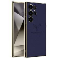 GKK - GKK Samsung Galaxy S24 Ultra Fodral - Läder - Lila