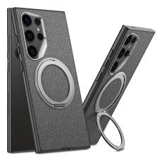 GKK - GKK Samsung Galaxy S24 Ultra Fodral - PC + TPU + Cloth - Grå