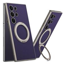 GKK - GKK Samsung Galaxy S24 Ultra Fodral PU + TPU + PC - Lila