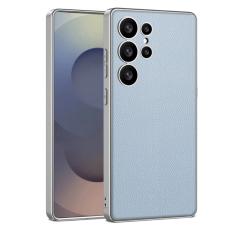 GKK - GKK Samsung Galaxy S24 Ultra Fodral - PU + TPU + PC - Titanium Blue