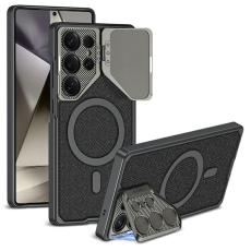 GKK - GKK Samsung Galaxy S24 Ultra Fodral Skin-Touch PU Läder - Svart