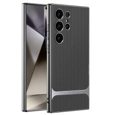 GKK - GKK Samsung Galaxy S24 Ultra Fodral - TPU + PC + PU - Grå