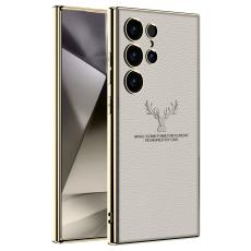 GKK - GKK Samsung Galaxy S24 Ultra Fodral - TPU + PC + PU - Titan Grey