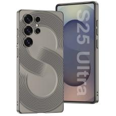 GKK - GKK Samsung Galaxy S25 Ultra Fodral Hard PC - Titanium Grey