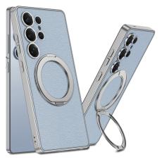 GKK - GKK Samsung Galaxy S25 Ultra Fodral PU + TPU + PC - Blå