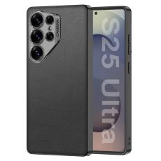 GKK - GKK Samsung Galaxy S25 Ultra Fodral PU TPU PC Skydd - Svart