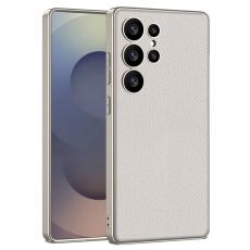 GKK - GKK Samsung Galaxy S25 Ultra Fodral Skin Touch PU + TPU - Grå