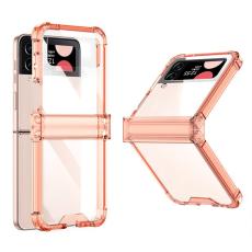 GKK - GKK Samsung Galaxy Z Flip3 5G Fodral Soft TPU - Transparent Pink