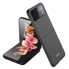 GKK - GKK Samsung Galaxy Z Flip3 5G Fodral Ultra Tunnt Hård PC - Svart