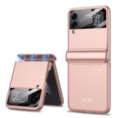 GKK - GKK Samsung Galaxy Z Flip4 Fodral Hard PC - Full Skydd - Rosa