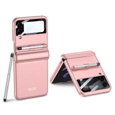 GKK - GKK Samsung Galaxy Z Flip4 Fodral PC Magnetisk - Rosa