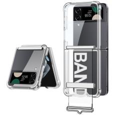 GKK - GKK Samsung Galaxy Z Flip4 Fodral Soft TPU - Transparent Silver
