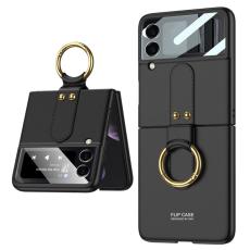 GKK - GKK Samsung Galaxy Z Flip4 Fodral Ultra Slim H&aring;rd PC - Svart