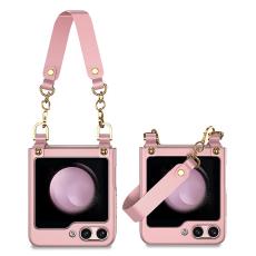 GKK - GKK Samsung Galaxy Z Flip5 Fodral H&aring;rd PC Ultra-Tunn - Rosa