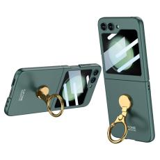 GKK - GKK Samsung Galaxy Z Flip5 Fodral Hard PC - Grön