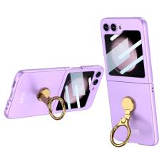 GKK - GKK Samsung Galaxy Z Flip5 Fodral Hard PC - Lila