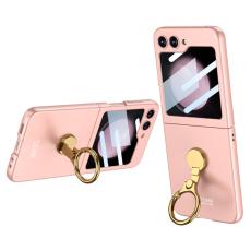 GKK - GKK Samsung Galaxy Z Flip5 Fodral Hard PC - Rosa