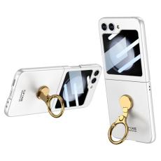 GKK - GKK Samsung Galaxy Z Flip5 Fodral Hard PC - Silver