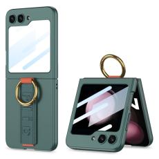 GKK - GKK Samsung Galaxy Z Flip5 Fodral PC - Gr&ouml;n