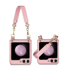 GKK - GKK Samsung Galaxy Z Flip5 Fodral PC Ultra Tunna - Pink